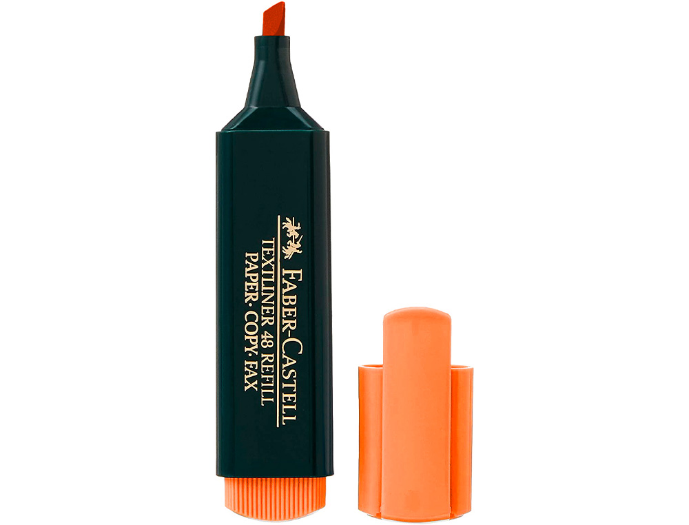 ROTULADOR FABER CASTELL FLUORESCENTE TEXTLINER 48 NARANJA