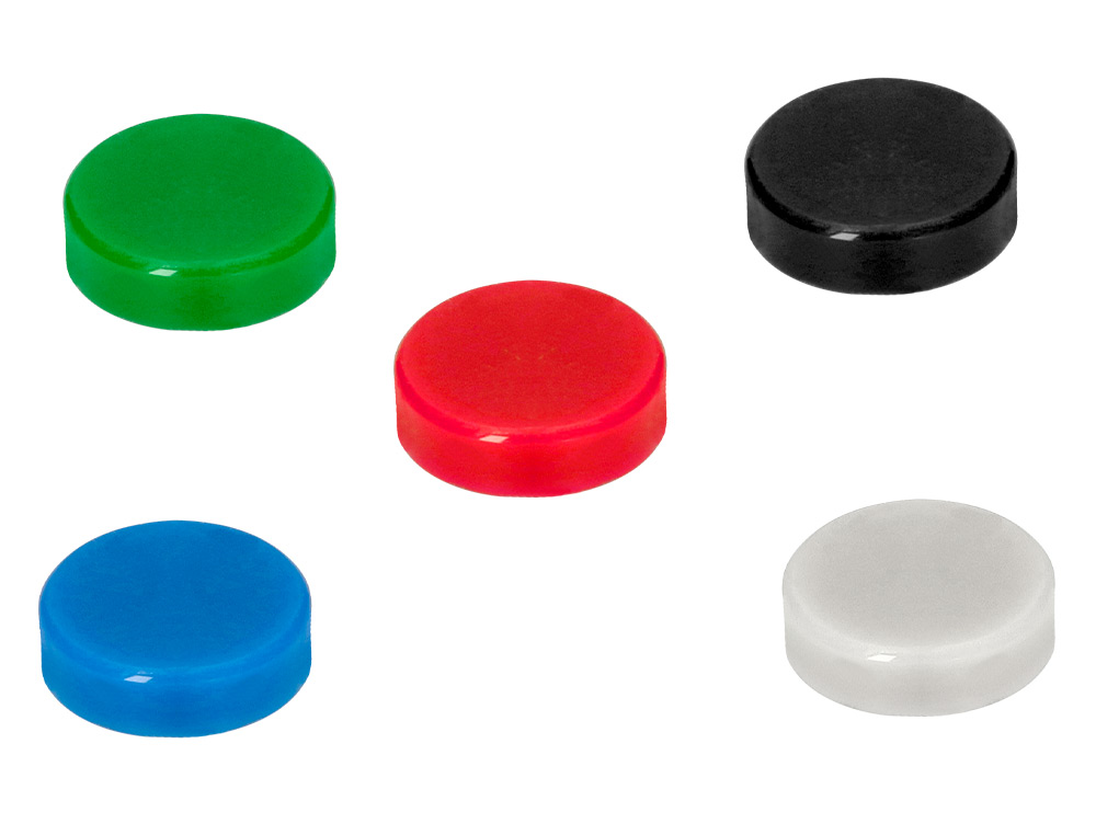 IMANES PARA SUJECION LIDERPAPEL ECOUSE PP RECICLADO PARA PIZARRA MAGNETICA 35 MM CAJA DE 10 UNIDADES