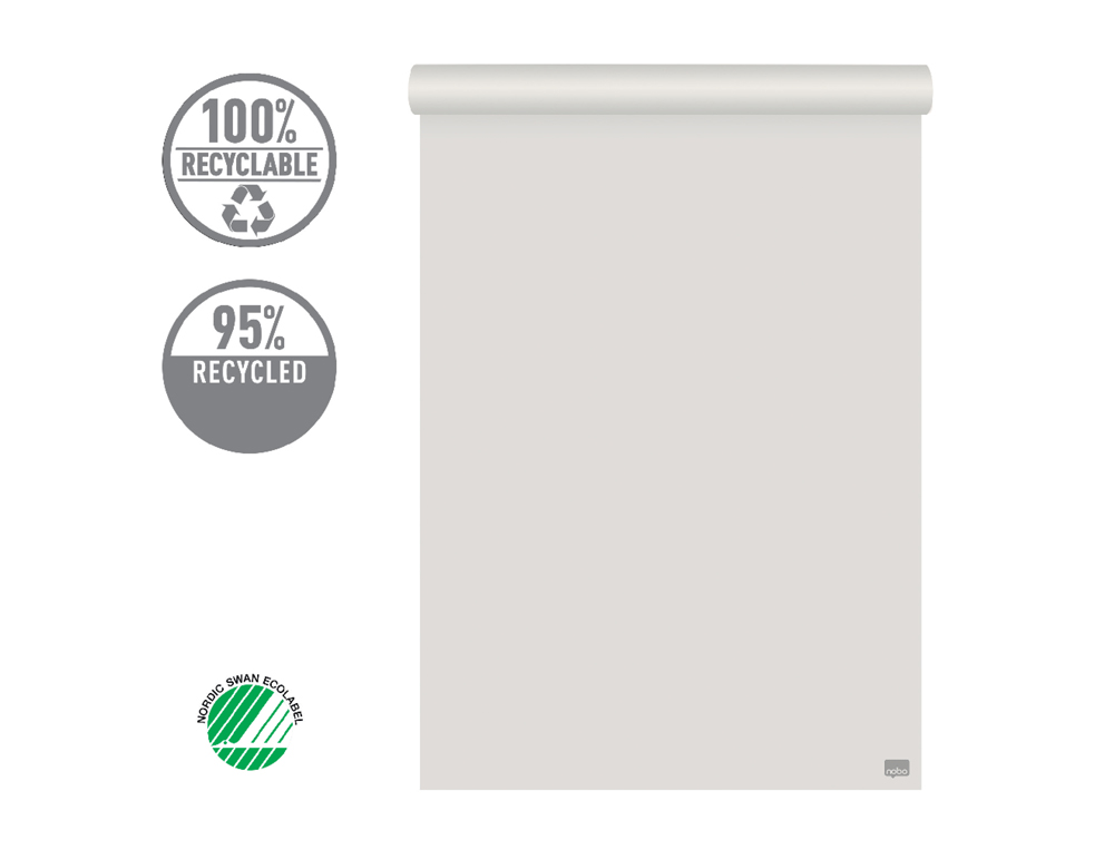 BLOC CONGRESO NOBO PAPEL RECICLADO CUADRICULADO/LISO 580X810 MM 50 HOJAS 70 G/M2 PACK DE 2 UNIDADES