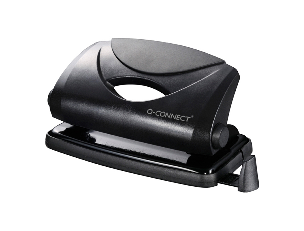 TALADRADOR Q-CONNECT KF01233 NEGRO ABERTURA 1 MM CAPACIDAD 10 HOJAS