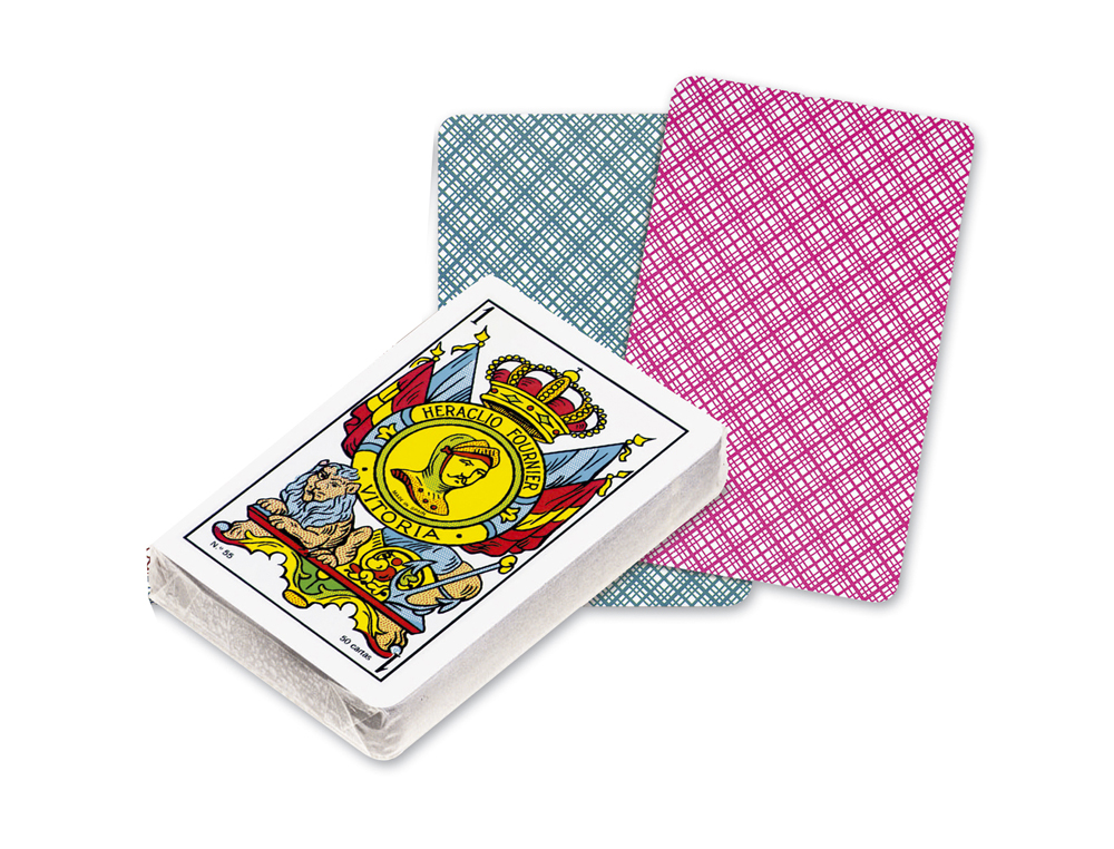 BARAJA FOURNIER ESPAÑOLA Nº35 50 CARTAS CARAS CATALANAS