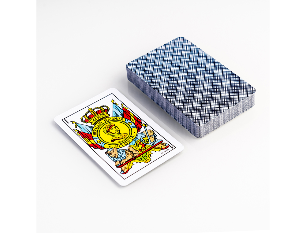 BARAJA FOURNIER ESPAÑOLA Nº35 50 CARTAS CARAS CATALANAS