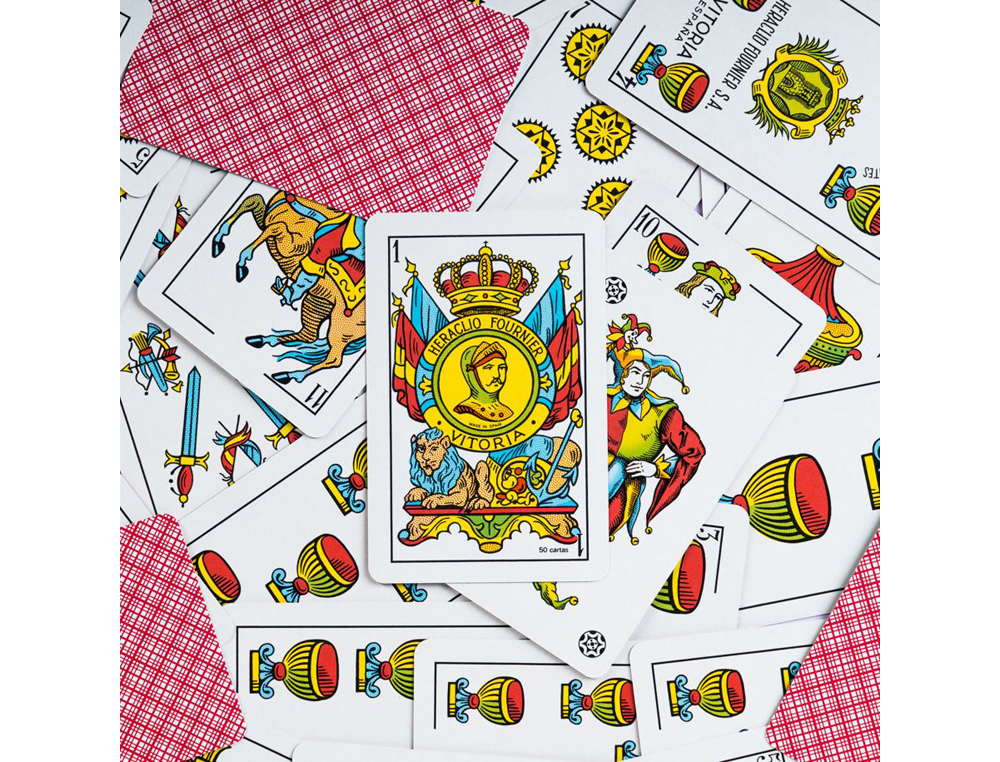 BARAJA FOURNIER ESPAÑOLA Nº35 50 CARTAS CARAS CATALANAS