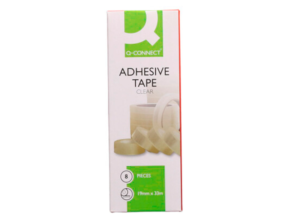 CINTA ADHESIVA Q-CONNECT 33 MT X 19 MM