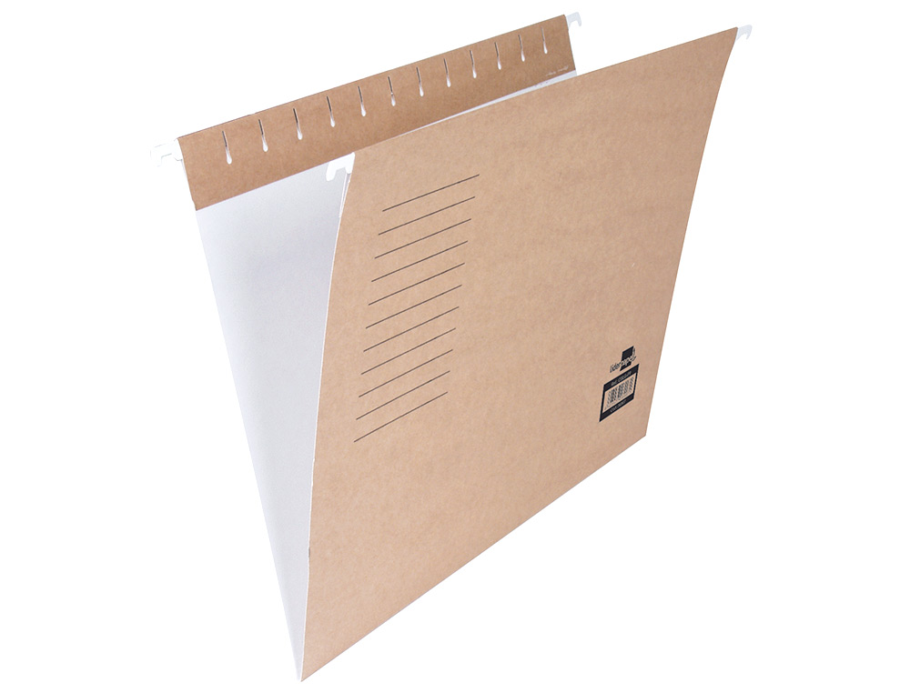 CARPETA COLGANTE LIDERPAPEL A4 KRAFT