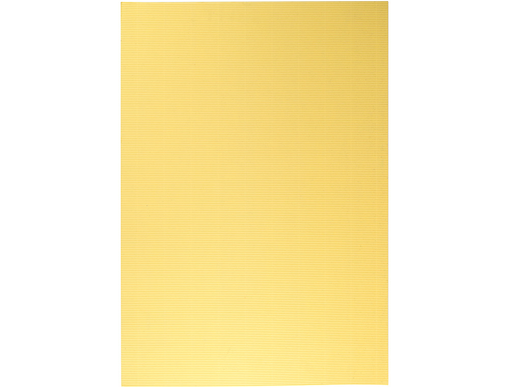 CARTON ONDULADO LIDERPAPEL 50 X 70CM 320G/M2 AMARILLO