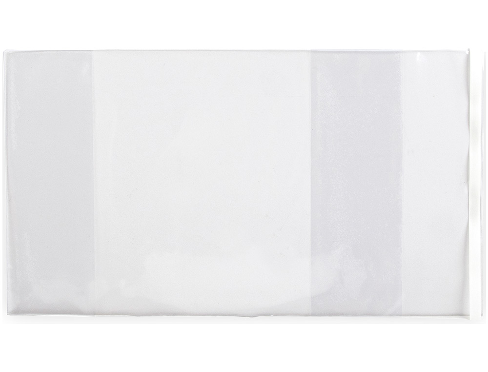FORRALIBRO LIDERPAPEL N29 CON SOLAPA AJUSTABLE ADHESIVO 293 X 530 MM