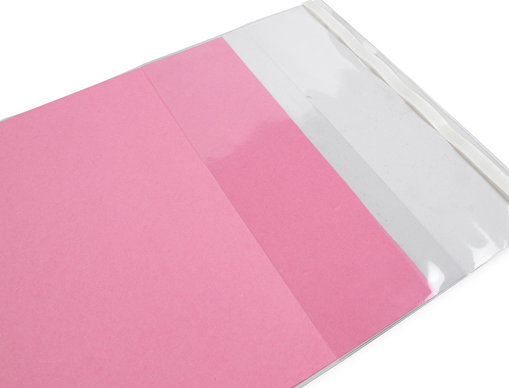 FORRALIBRO LIDERPAPEL N29 CON SOLAPA AJUSTABLE ADHESIVO 293 X 530 MM