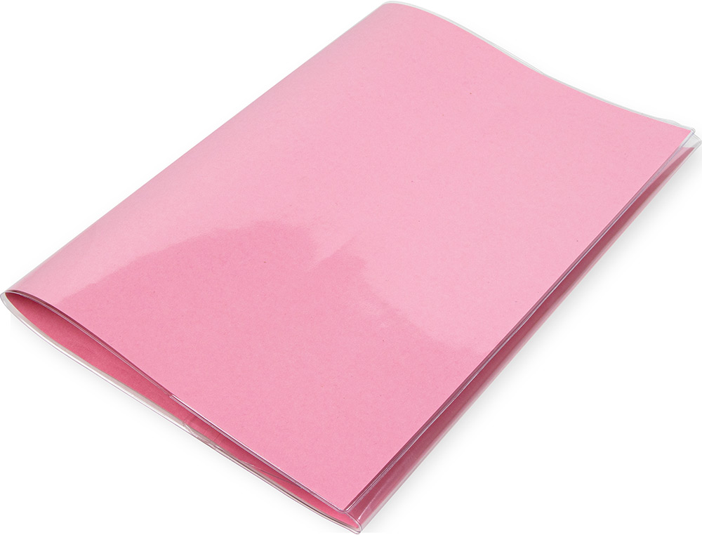 FORRALIBRO LIDERPAPEL N29 CON SOLAPA AJUSTABLE ADHESIVO 293 X 530 MM