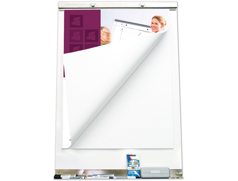 BLOC CONGRESO LIDERPAPEL LISO 630X840 MM 25+5 HOJAS 80G/M2